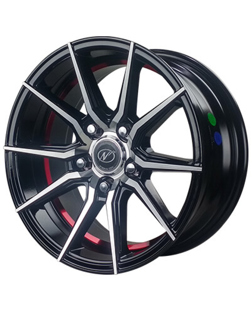 Drive 17in BM finish. The Size of alloy wheel is 17x8 inch and the PCD is 5x114.3(SET OF 4)